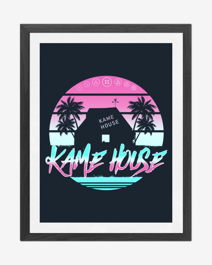 Cuadro decorativo Azul Marino de Kame House 