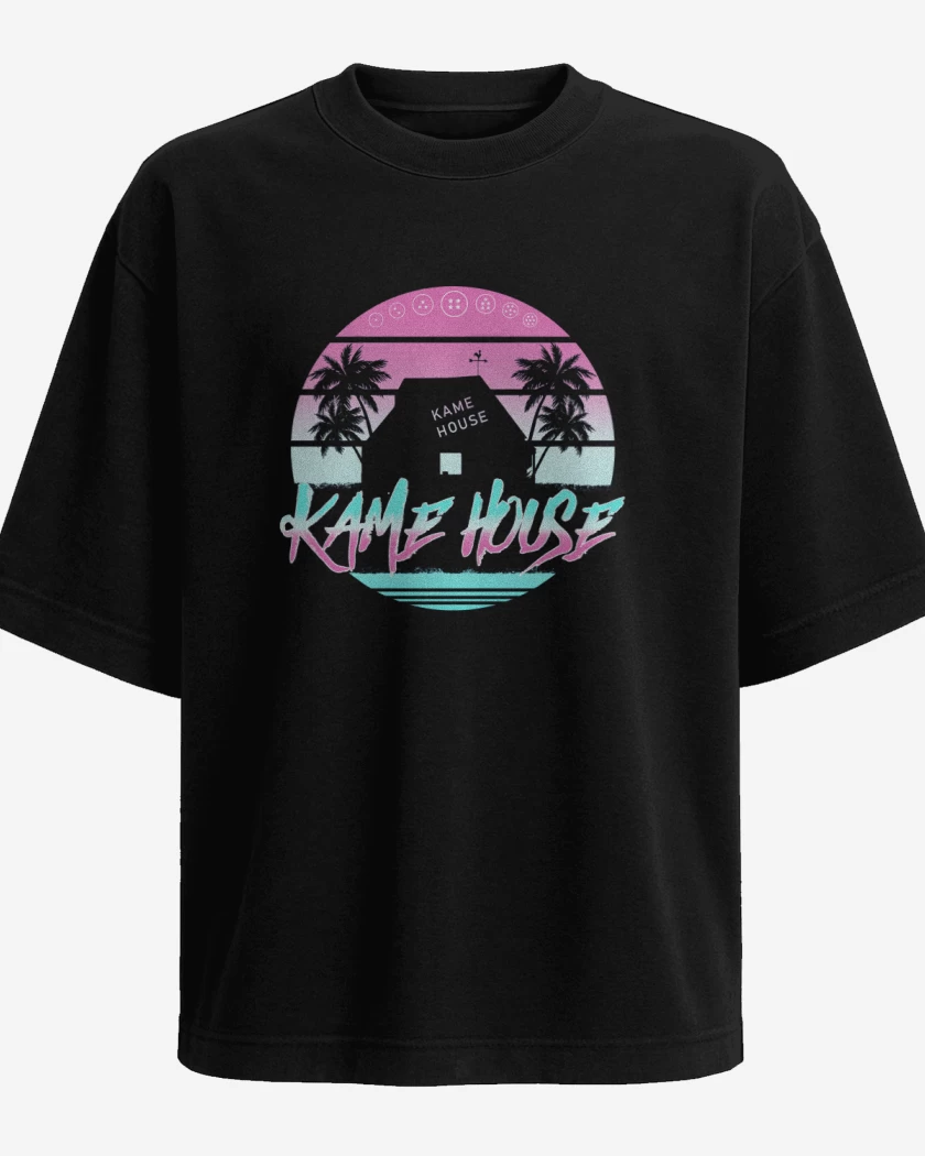 Polera Oversize Negro de Kame House 