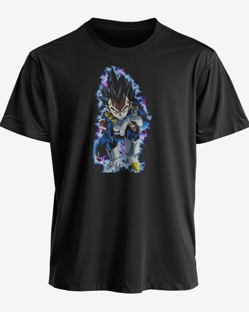 Polera premium Negro de Vegeta dragon ball super