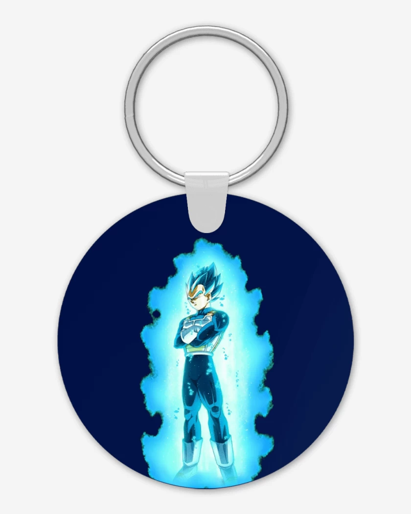 Llavero Vegeta dios kii blue