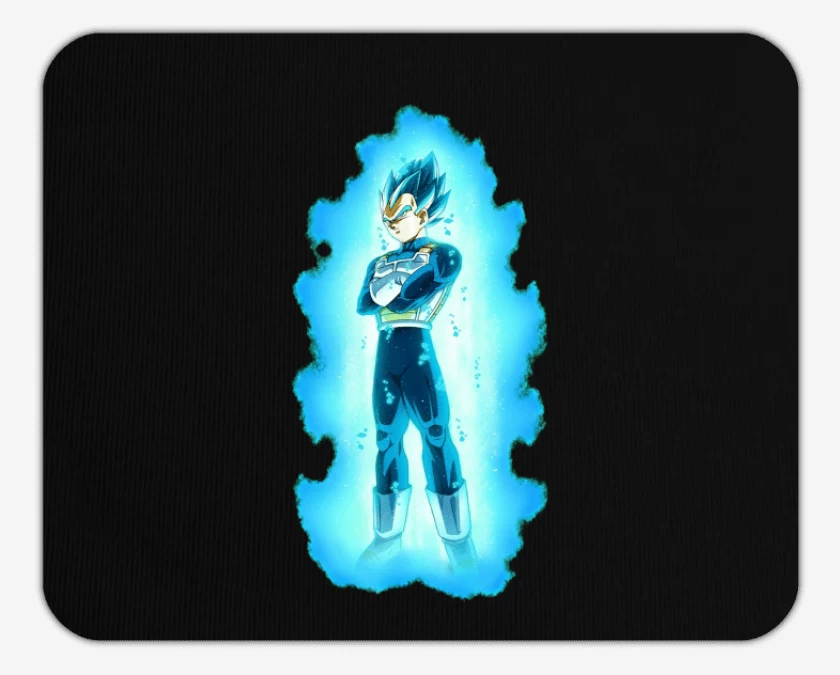 Mousepad Vegeta dios kii blue