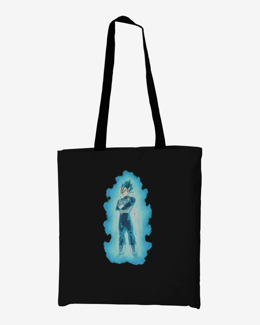 Totebag Vegeta dios kii blue