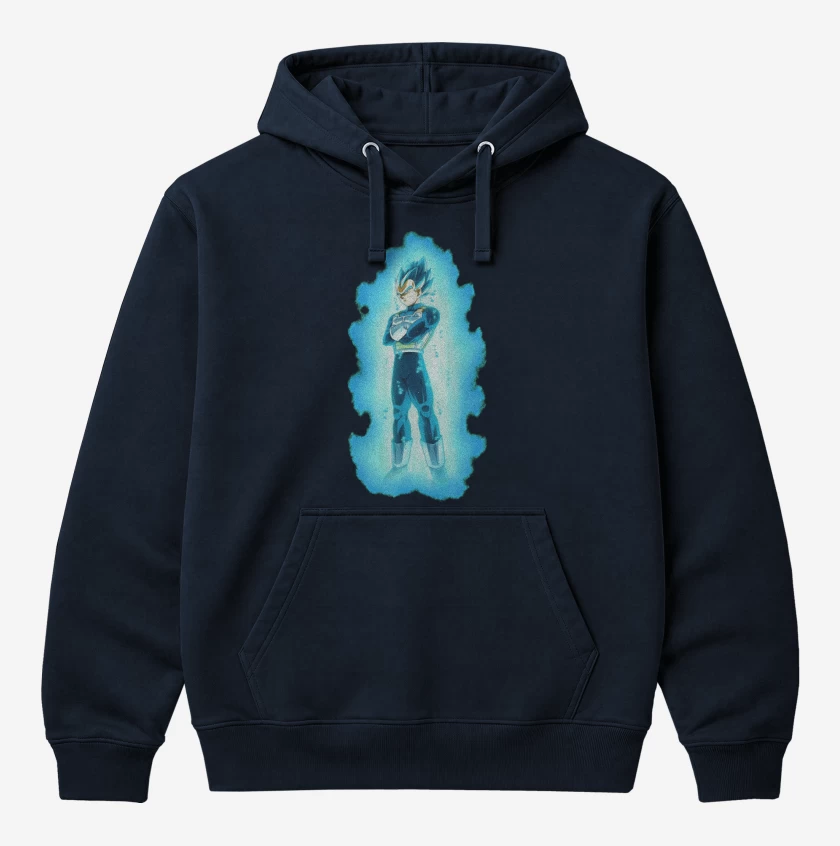 Polerón Canguro Vegeta dios kii blue