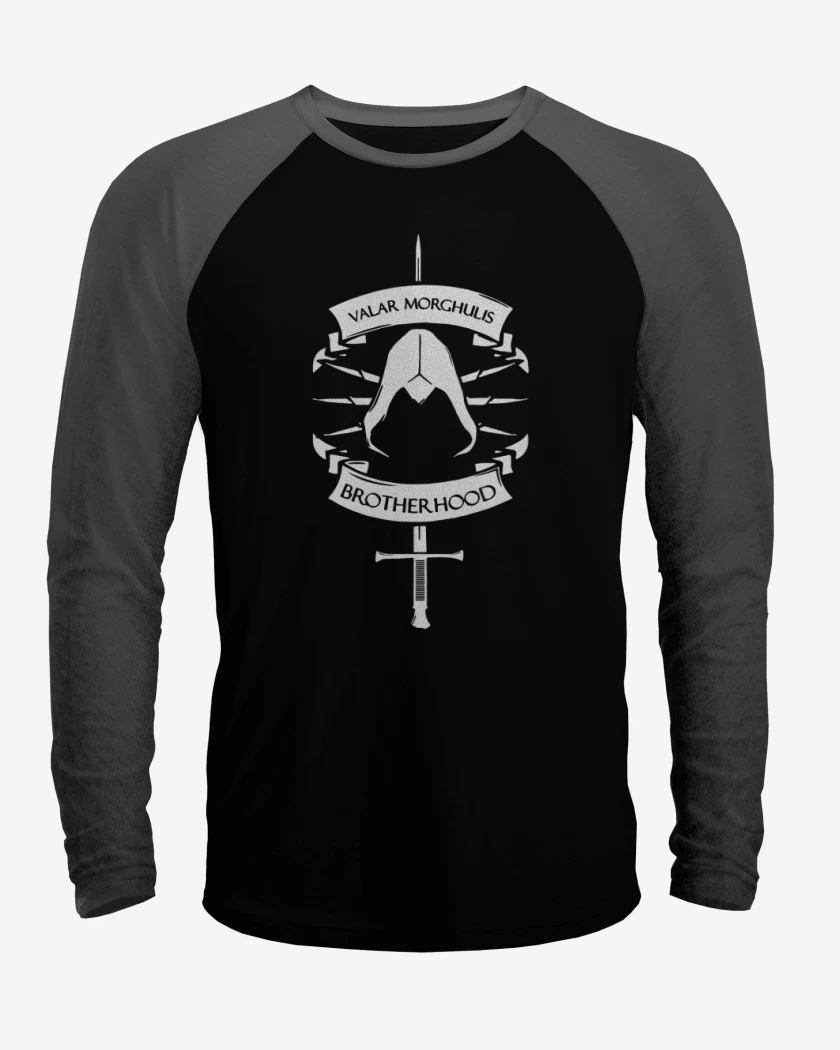 Polera Raglan Valar Morghulis Brotherhood