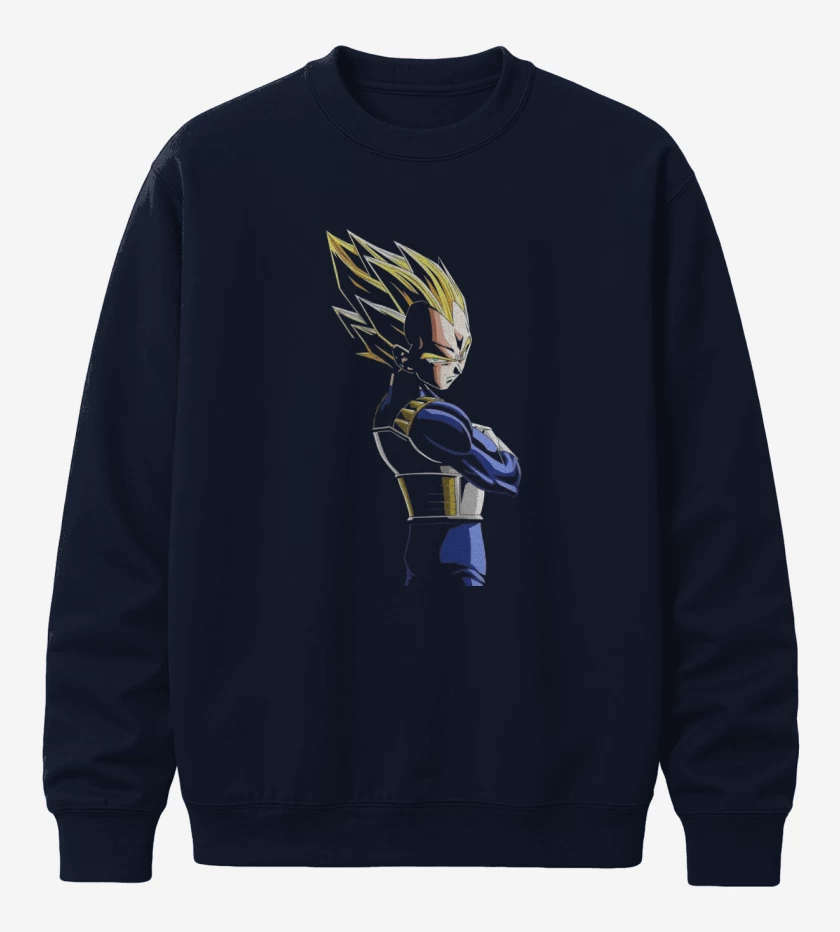 Poleron polo Azul Marino de Vegeta N°2