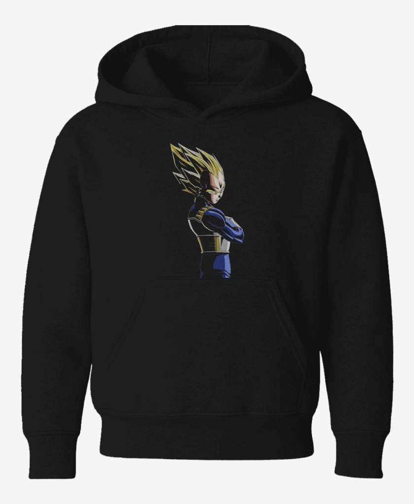 Poleron de niño Negro de Vegeta N°2