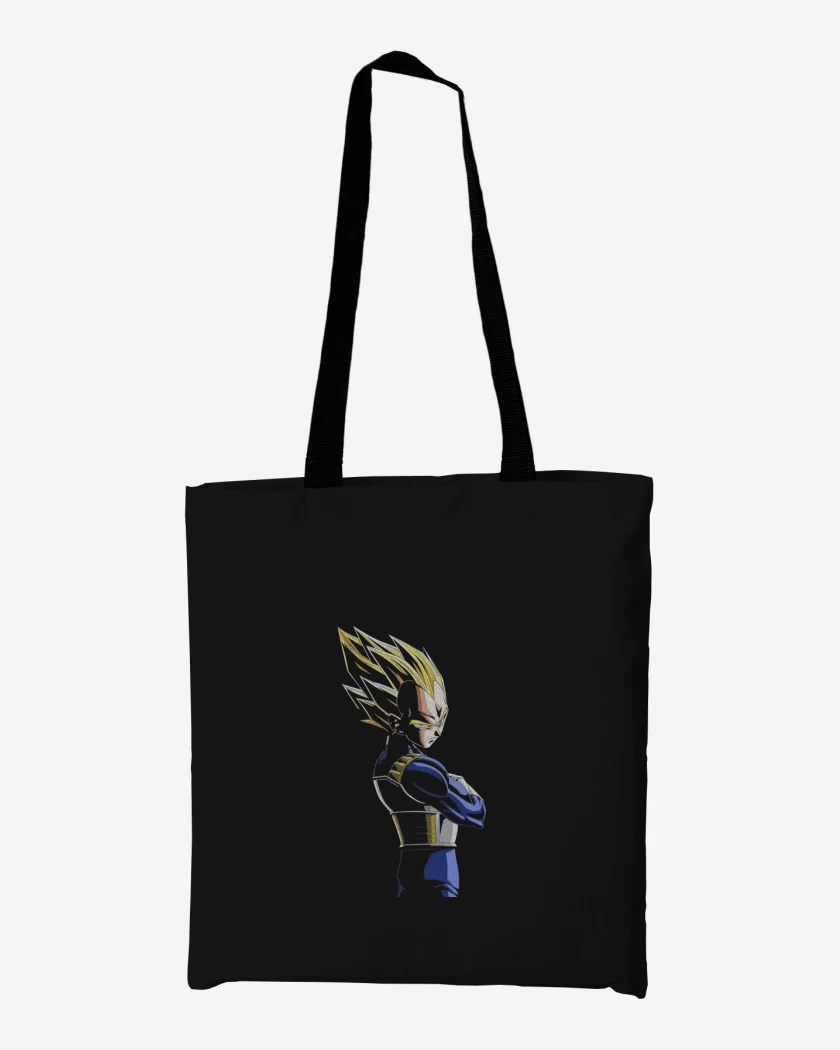 Totebag Negro de Vegeta N°2