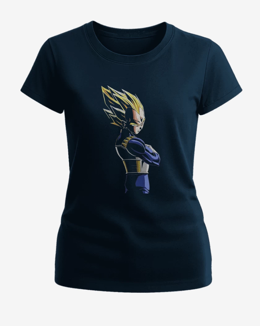 Polera de Mujer Azul Marino de Vegeta N°2