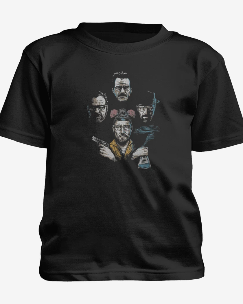 Polera de niño Negro de walter rhapsody