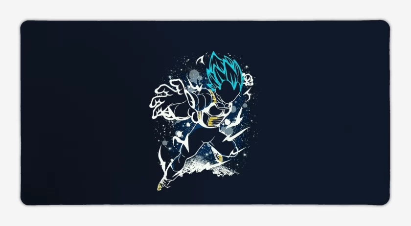 Mouse pad Gamer Azul Marino de Vegeta blue 