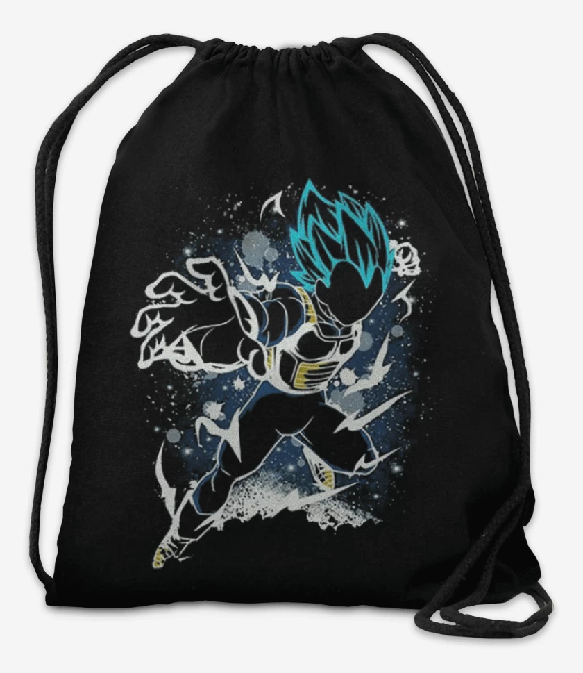 Mochila Negro de Vegeta blue 