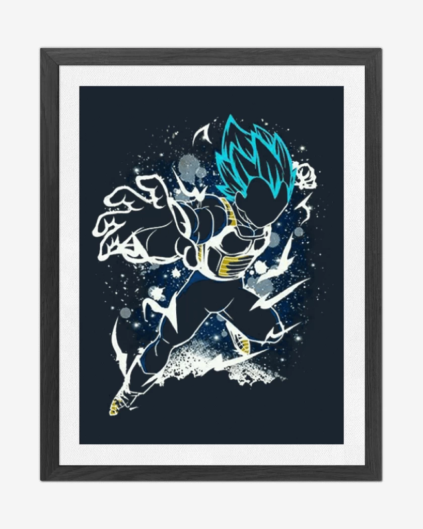 Cuadro decorativo Azul Marino de Vegeta blue 