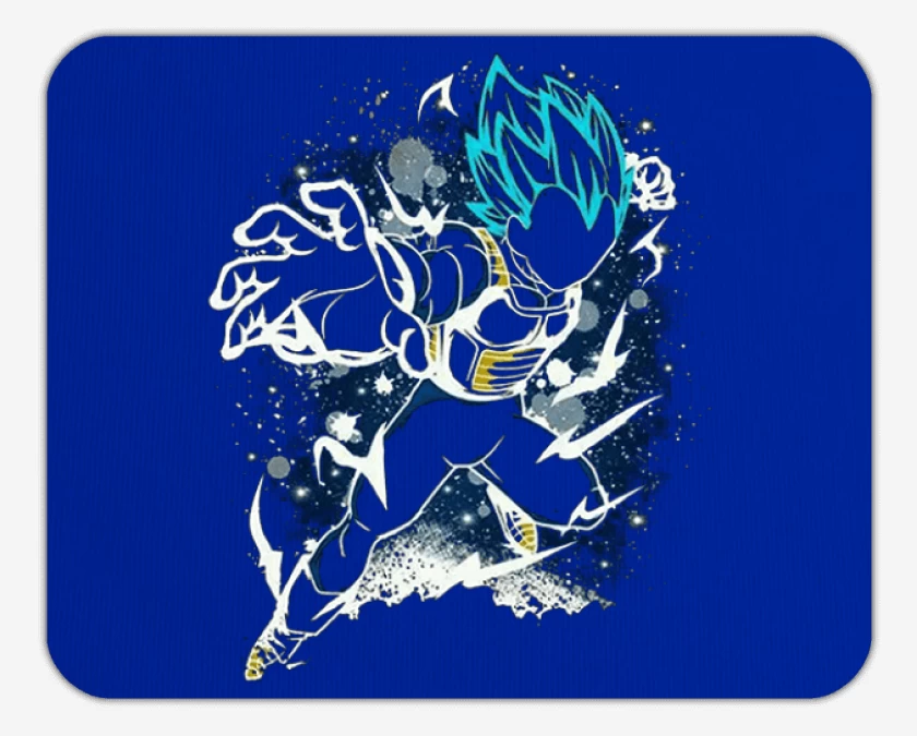 Mousepad Azul Marino de Vegeta blue 