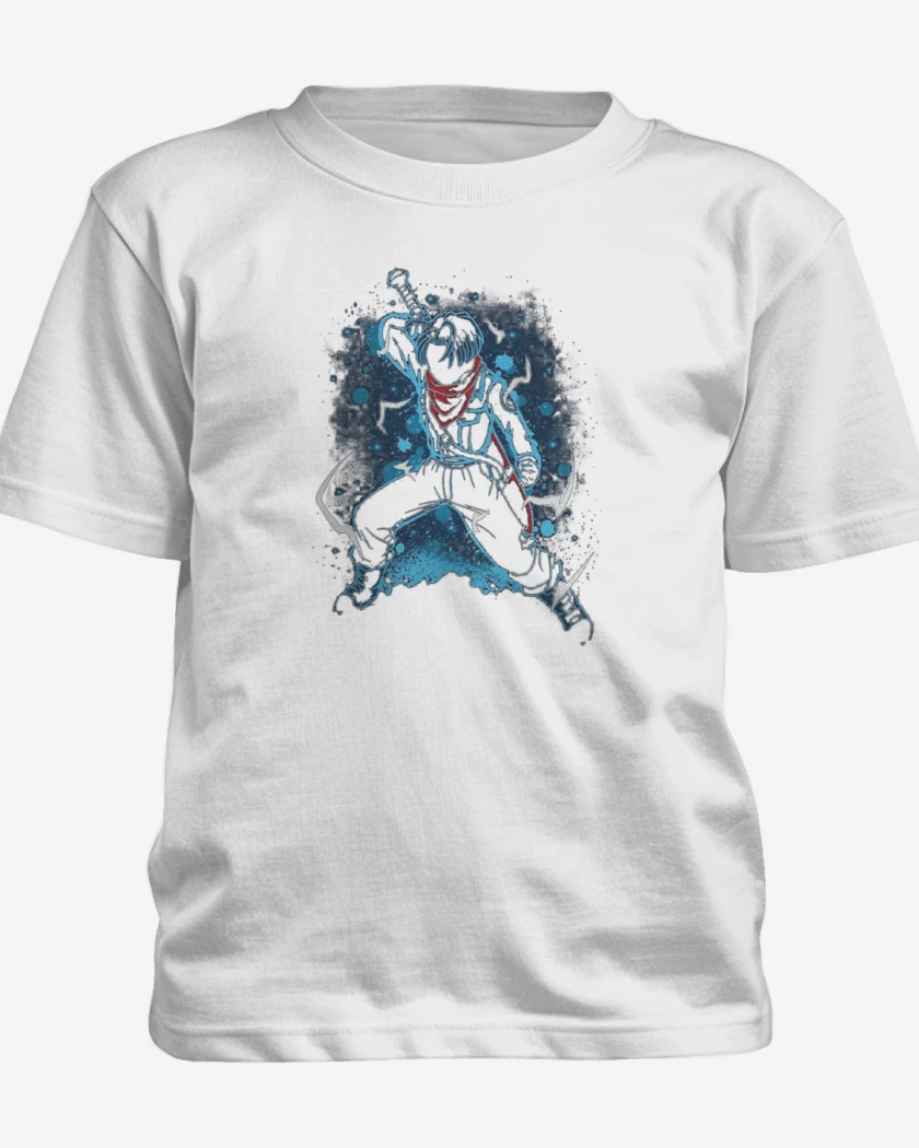 Polera de niño Blanco de Trunks futuro