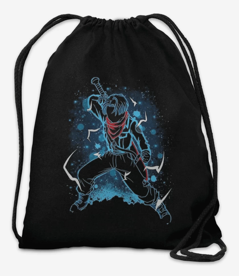 Mochila Negro de Trunks futuro