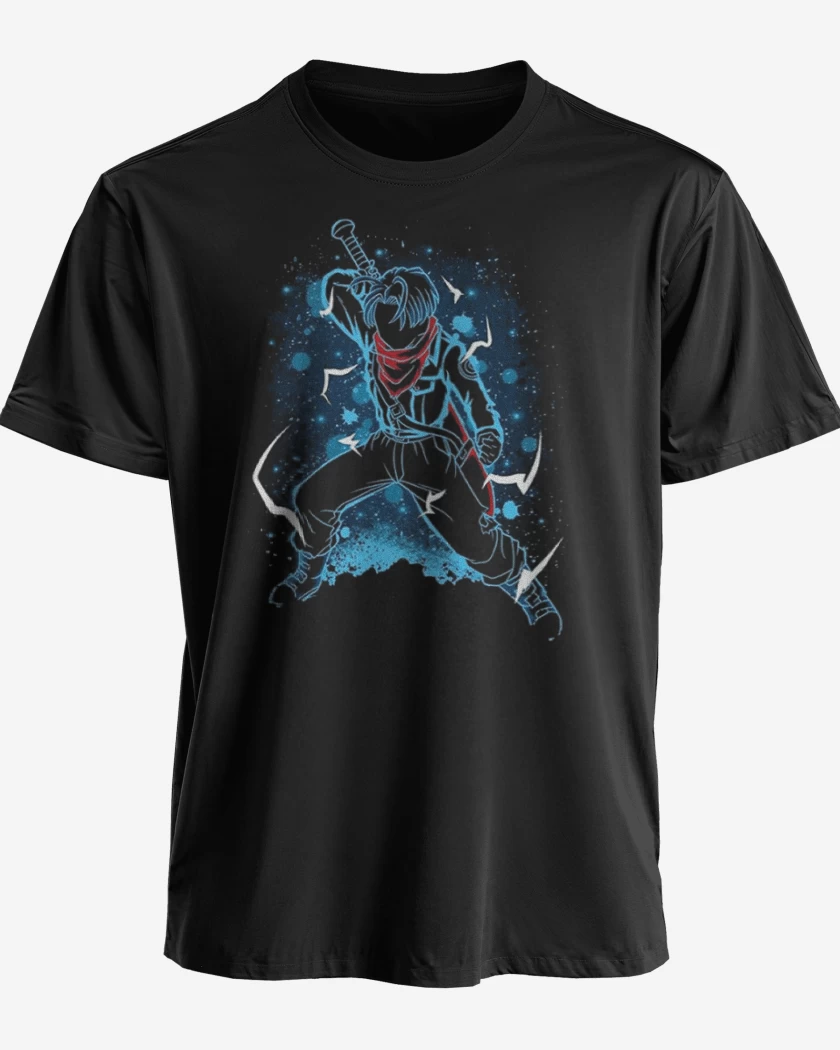 Polera premium Negro de Trunks futuro