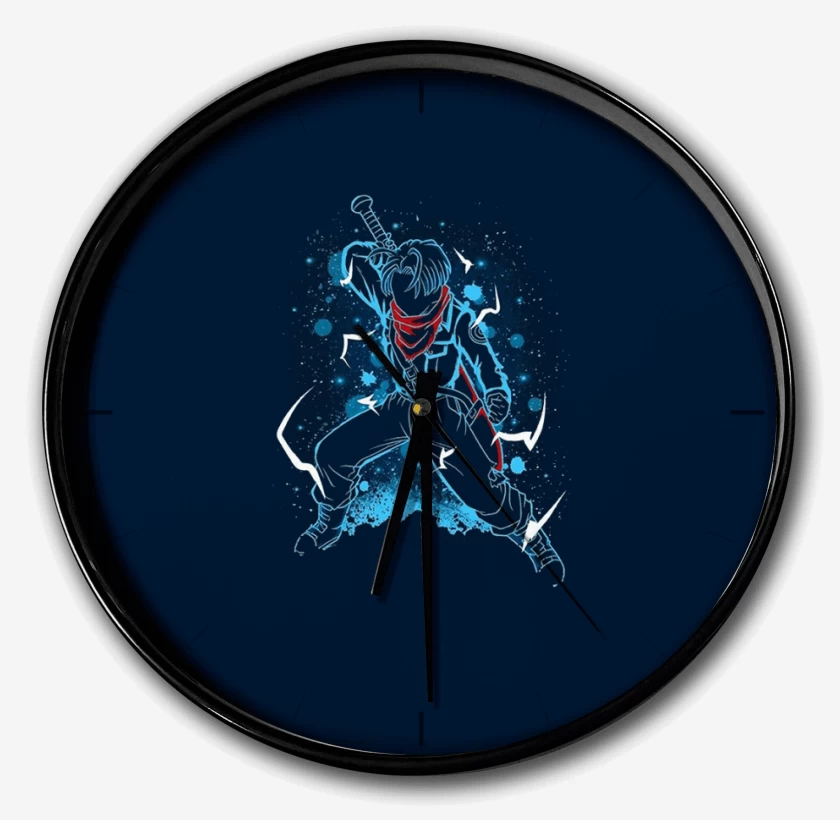 Reloj Azul Marino de Trunks futuro