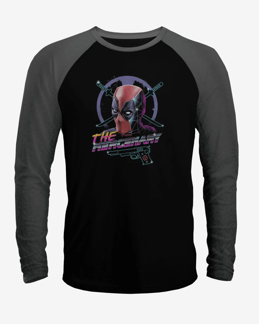 Polera Raglan piscina de la muerte mercenario 