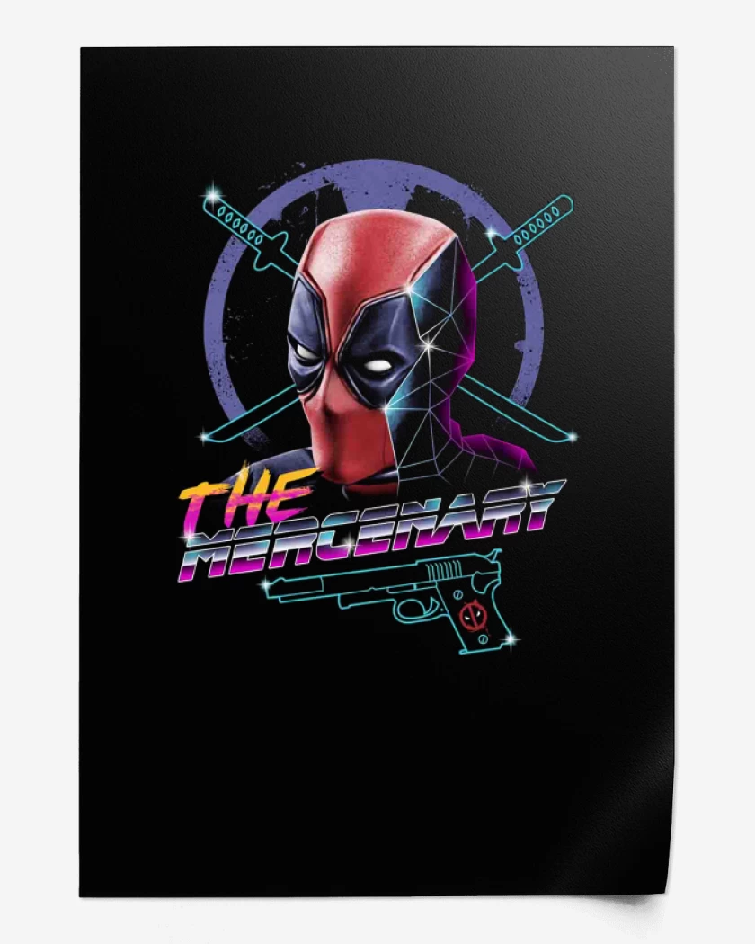 Print piscina de la muerte mercenario 