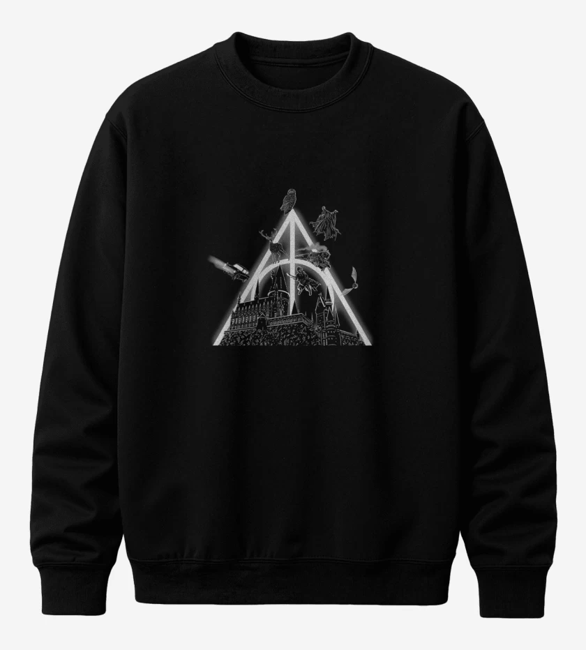 Poleron polo Harry Potter castillo hogwarts