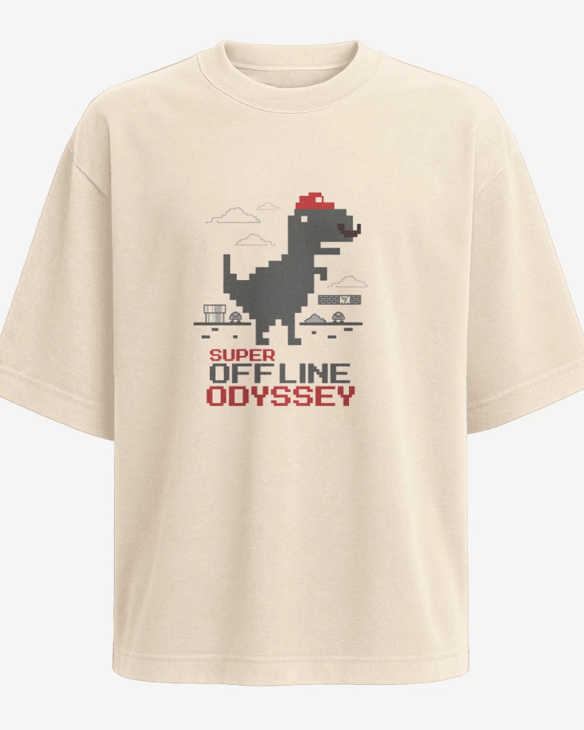 Polera Oversize Jurassic Bross