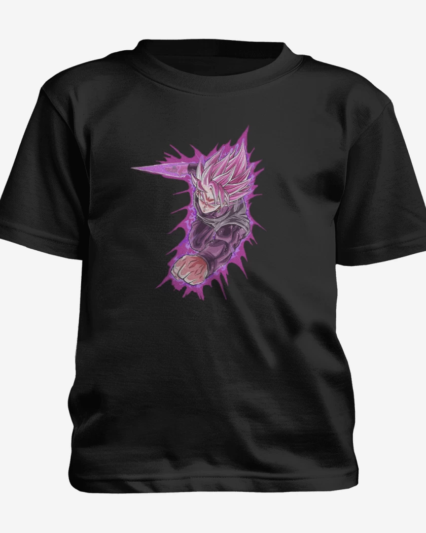 Polera de niño Negro de Black Goku