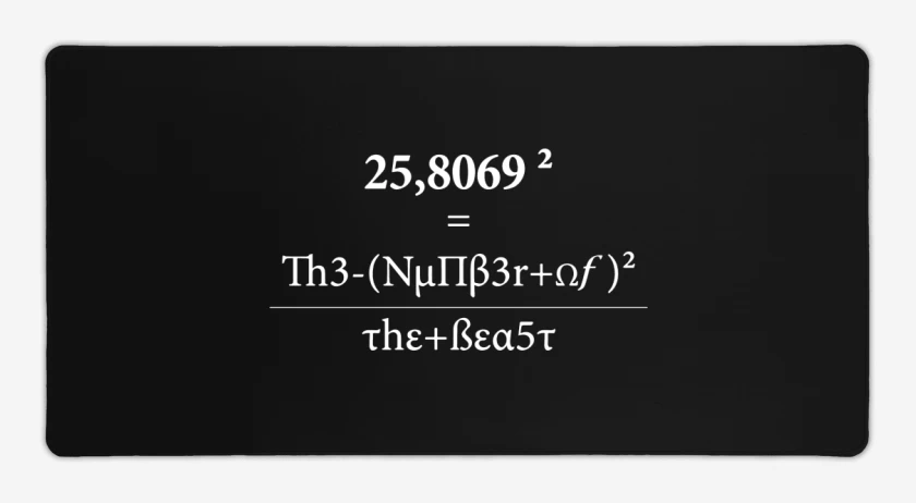 Mouse pad Gamer 666 The Number Of The Beast