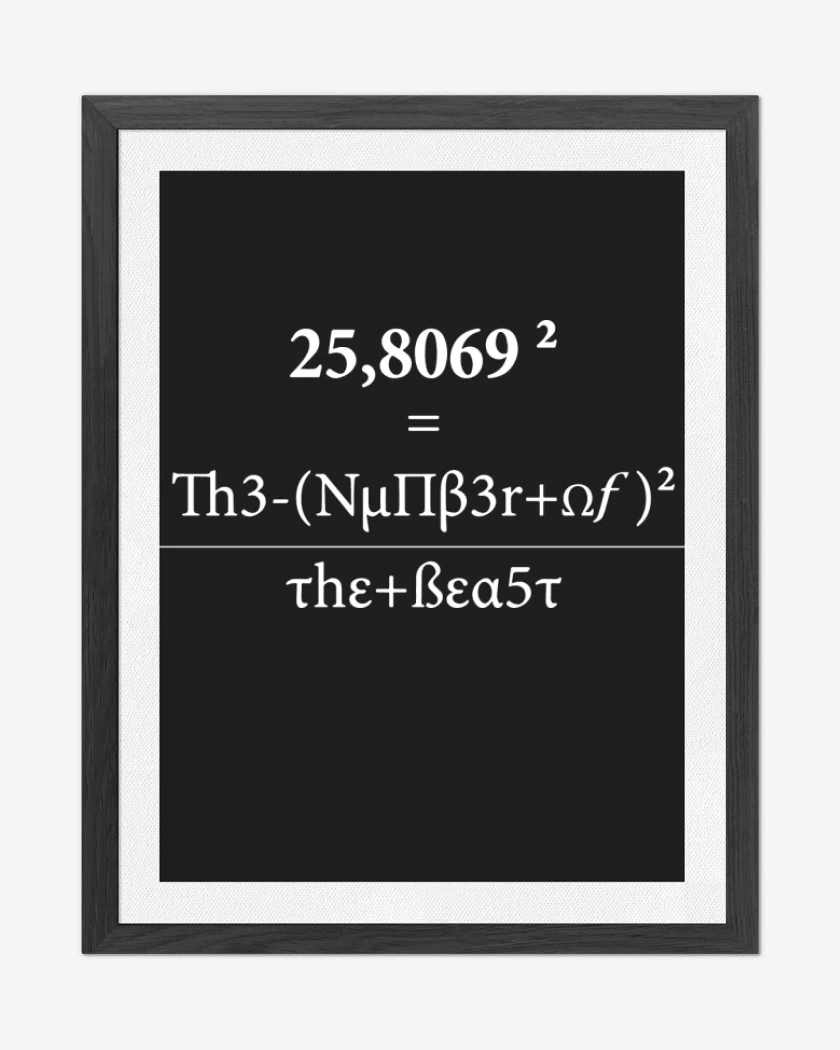 Cuadro decorativo 666 The Number Of The Beast