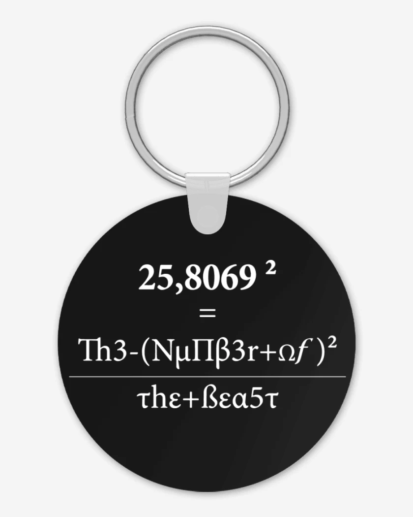 Llavero 666 The Number Of The Beast