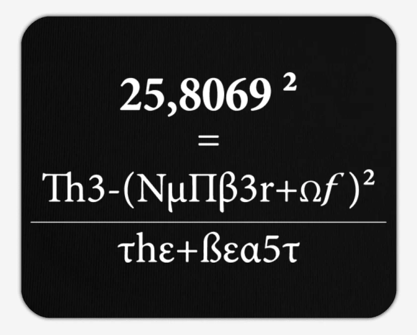 Mousepad 666 The Number Of The Beast
