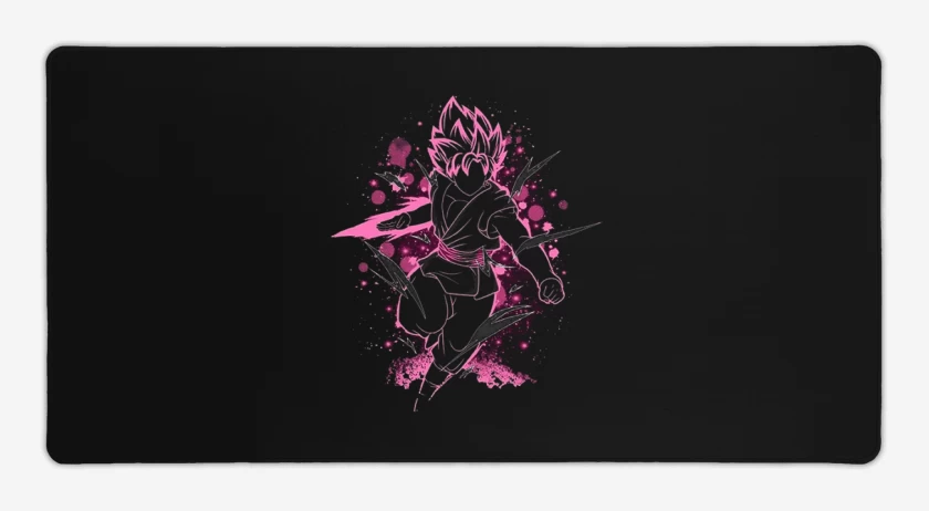 Mouse pad Gamer Negro de Blackgoku zamas 