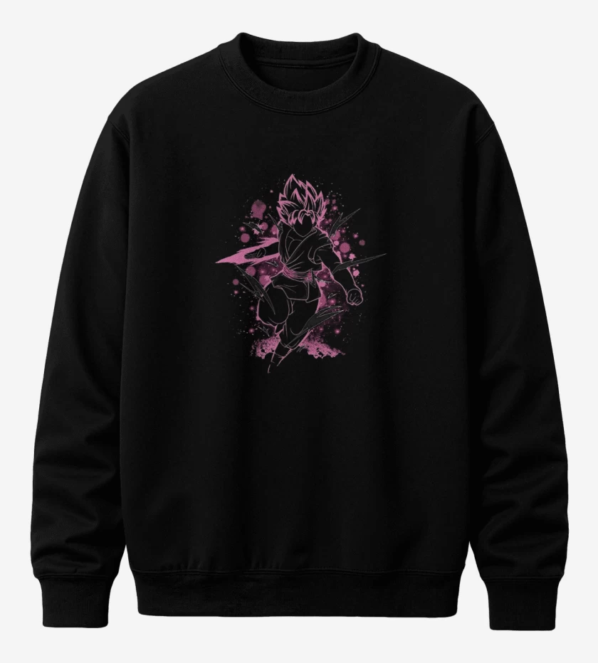 Poleron polo Negro de Blackgoku zamas 
