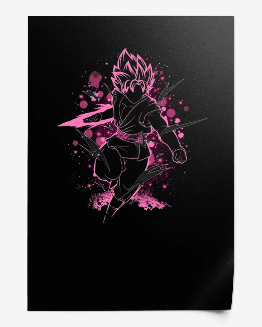 Print Negro de Blackgoku zamas 