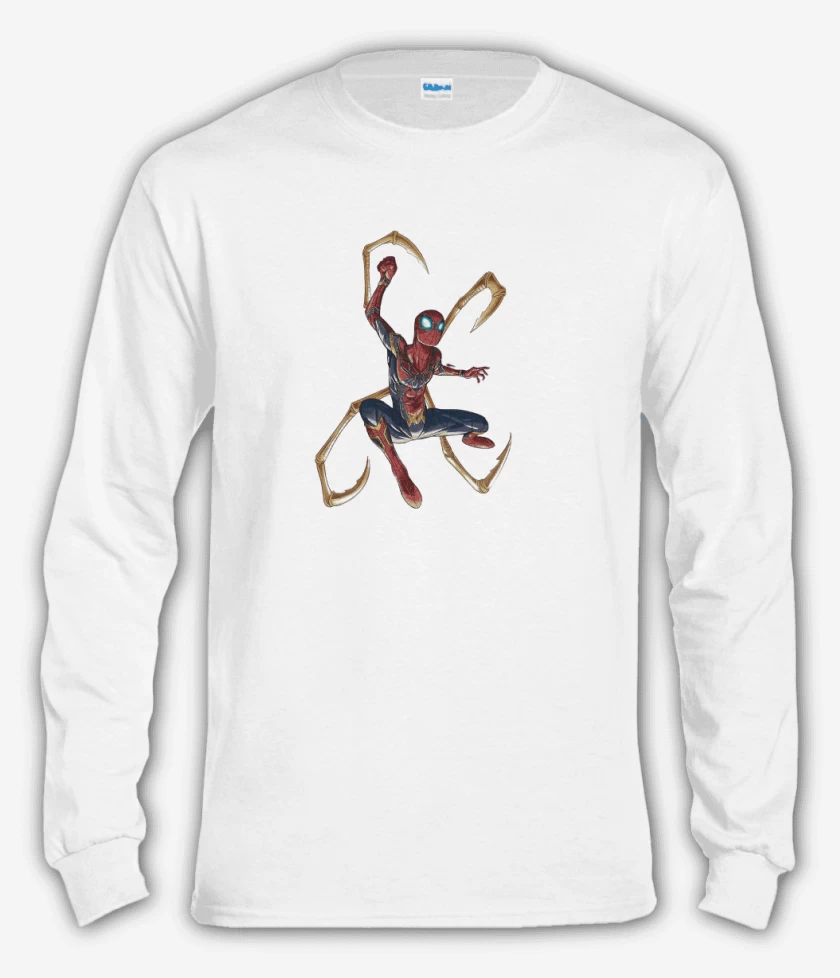 Polera manga larga Araña de hierro tenazas 