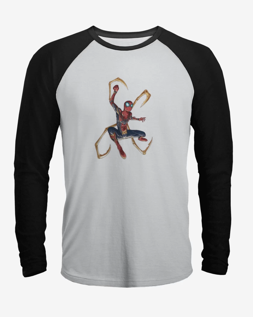 Polera Raglan Araña de hierro tenazas 