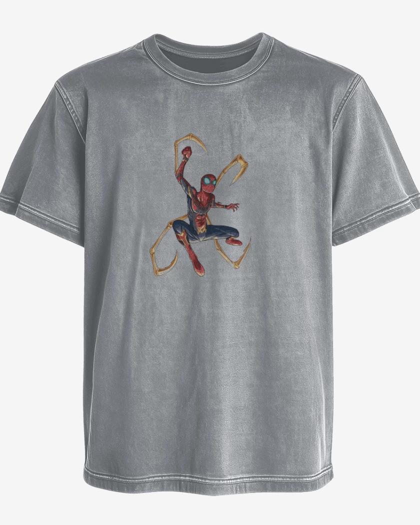 Polera desgastada Araña de hierro tenazas 