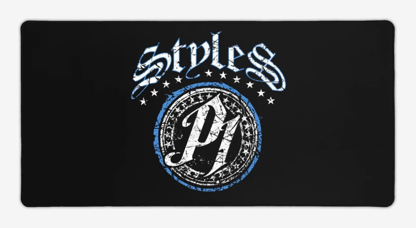 Mouse pad Gamer Negro de AJ Styles P1