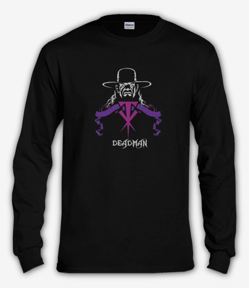 Polera manga larga Negro de Undertaker Deadman