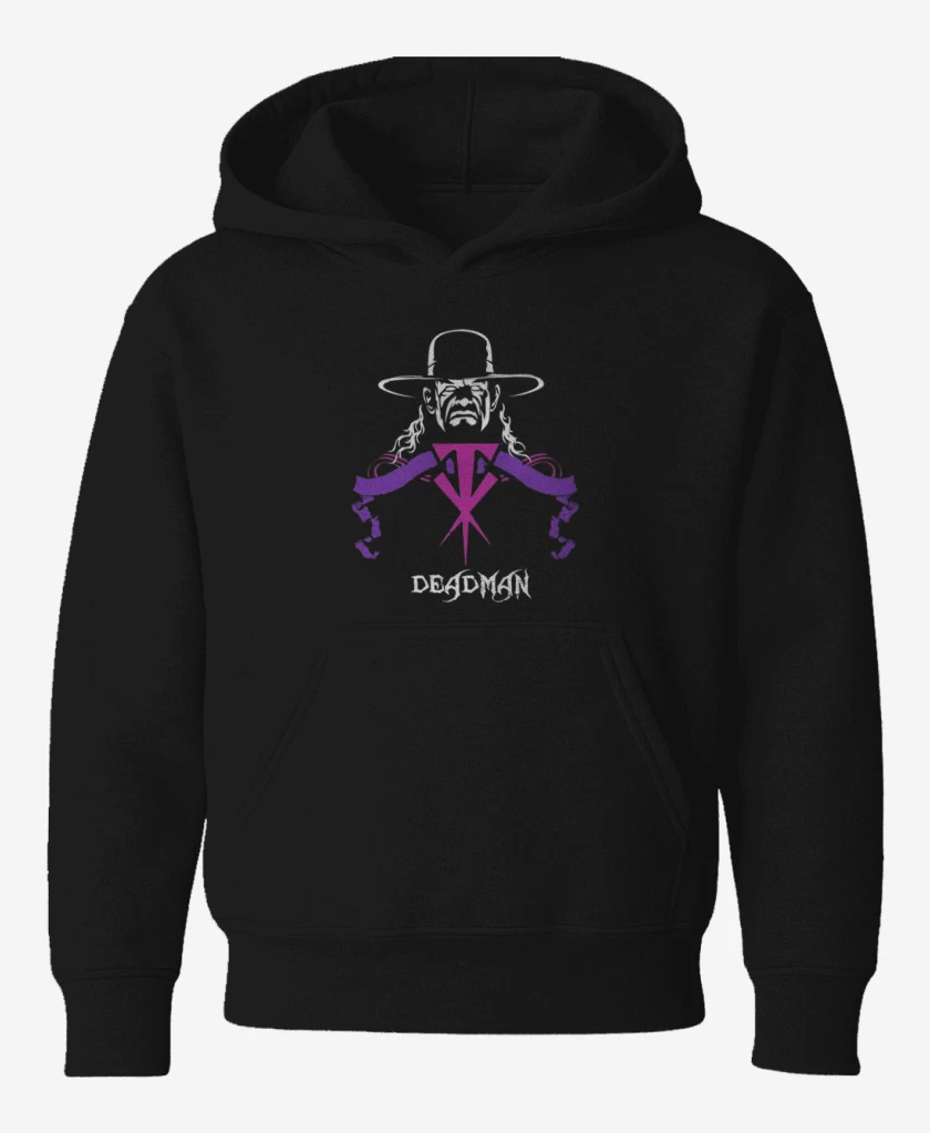 Poleron de niño Negro de Undertaker Deadman