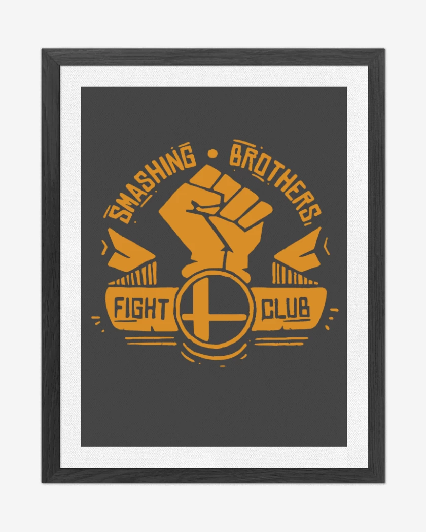 Cuadro decorativo Smashing Brothers Fight Club