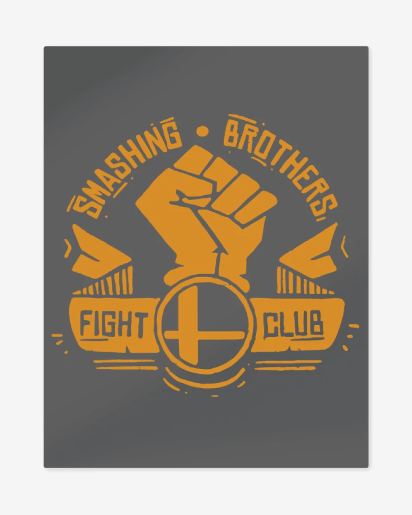 Print metalico Carbon de Smashing Brothers Fight Club