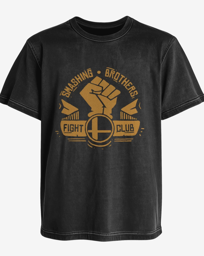 Polera desgastada Smashing Brothers Fight Club