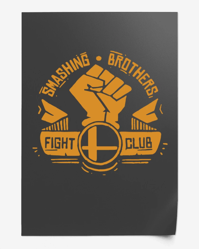 Print Smashing Brothers Fight Club