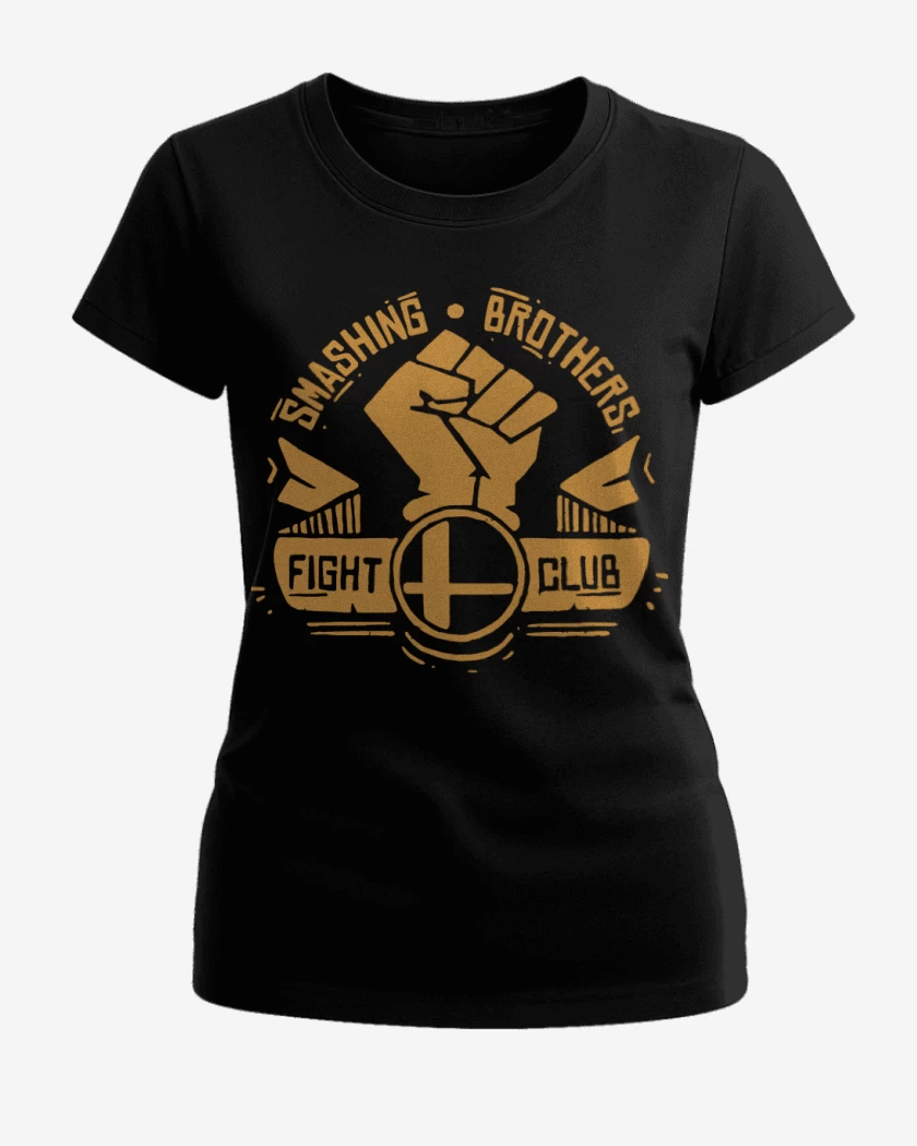 Polera de Mujer Negro de Smashing Brothers Fight Club
