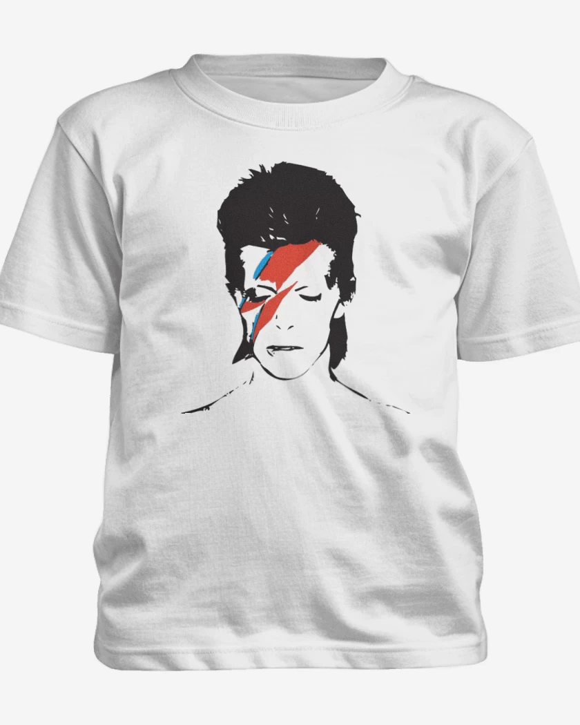 Polera de niño Blanco de Bowie