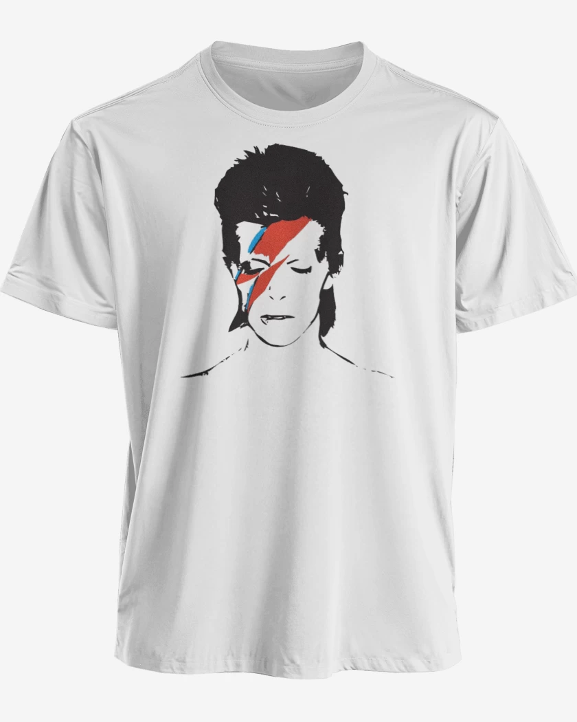 Polera premium Blanco de Bowie