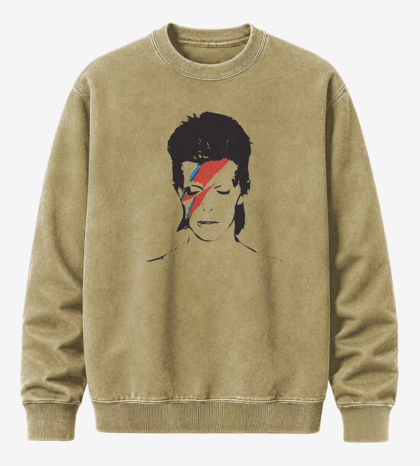 Poleron Polo Acid Wash Beige de Bowie
