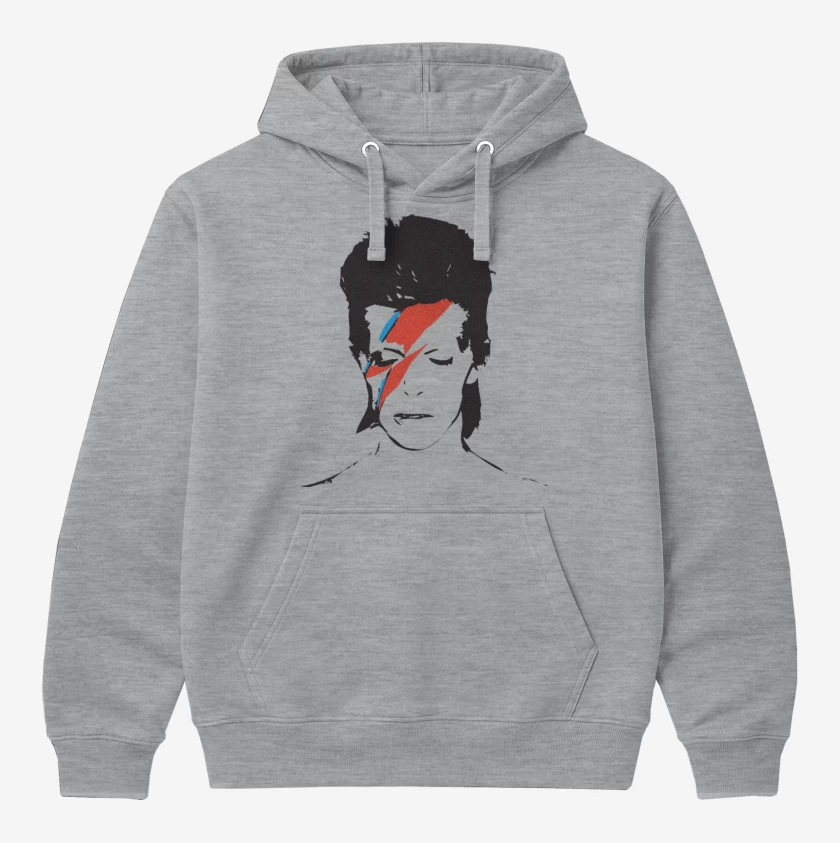 Polerón Canguro Gris Melange de Bowie