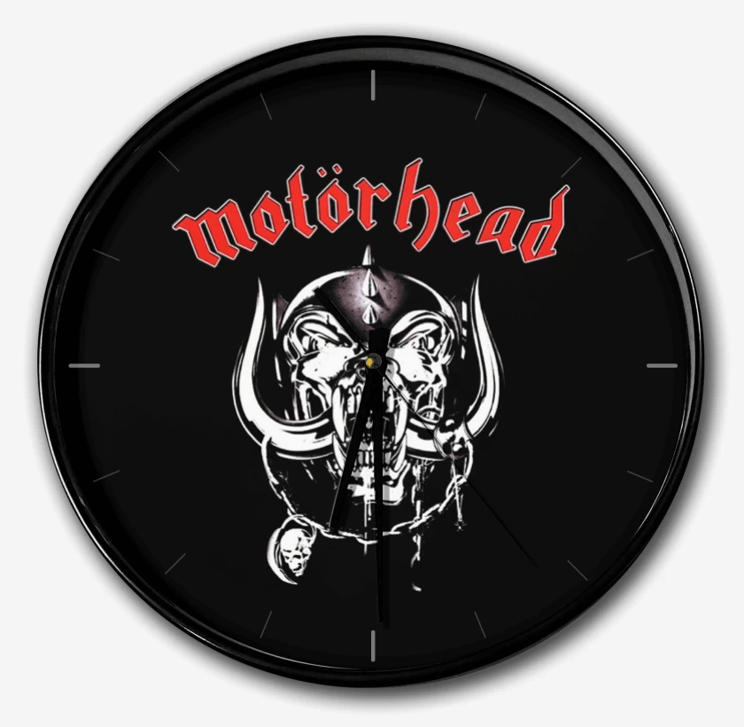 Reloj Negro de Motorhead 