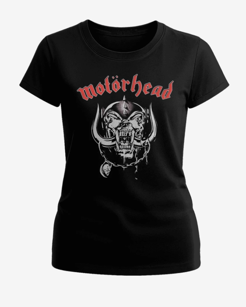 Polera de Mujer Negro de Motorhead 